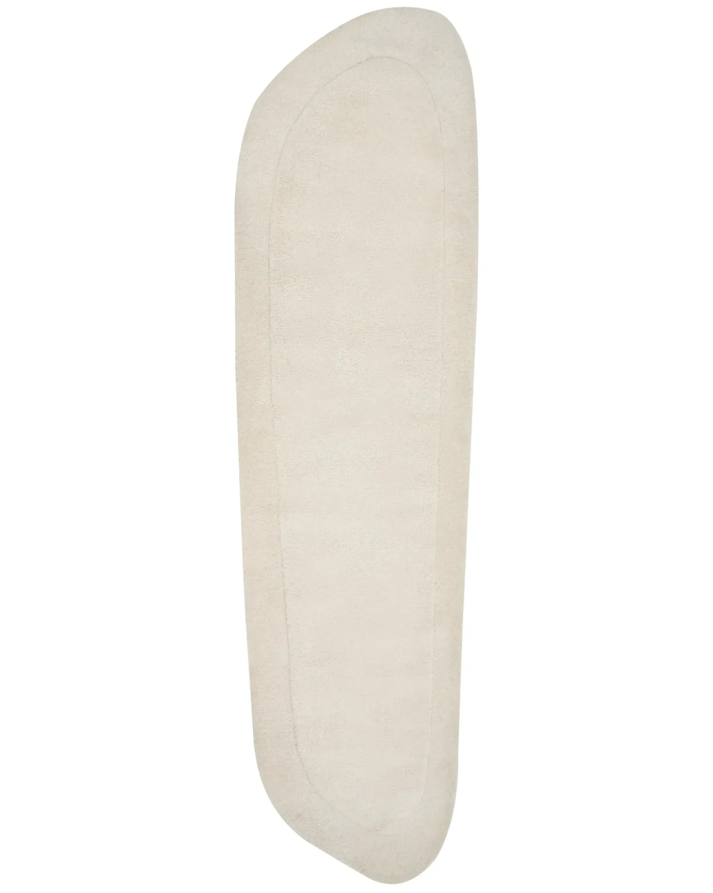 Tappeto BERANI Beige chiaro 80 x 250 cm Viscosa