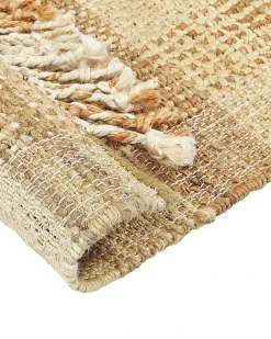 Tappeto BERISSA Beige 80 x 150 cm Iuta