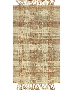 Tappeto BERISSA Beige 80 x 150 cm Iuta