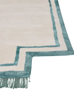 Tappeto BERWARI Beige chiaro 160 x 230 cm Viscosa