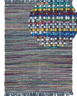 Tappeto BESNI Blu 160 x 230 cm Cotone