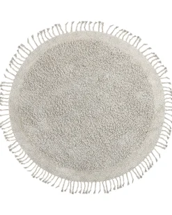 Tappeto BITLIS Beige chiaro ø 140 cm Cotone