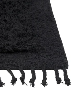 Tappeto BITLIS Nero 140 x 200 cm Cotone