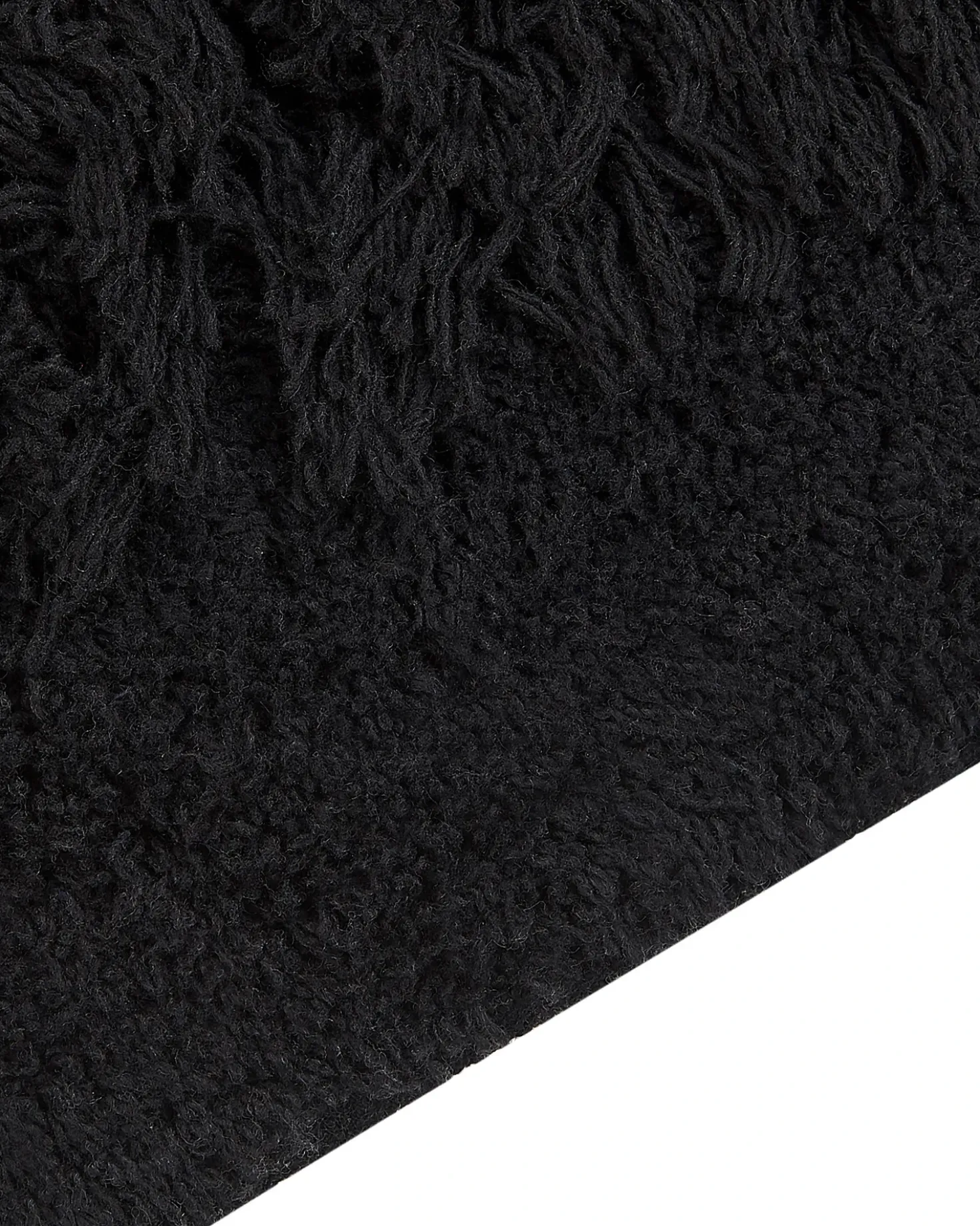 Tappeto BITLIS Nero 140 x 200 cm Cotone