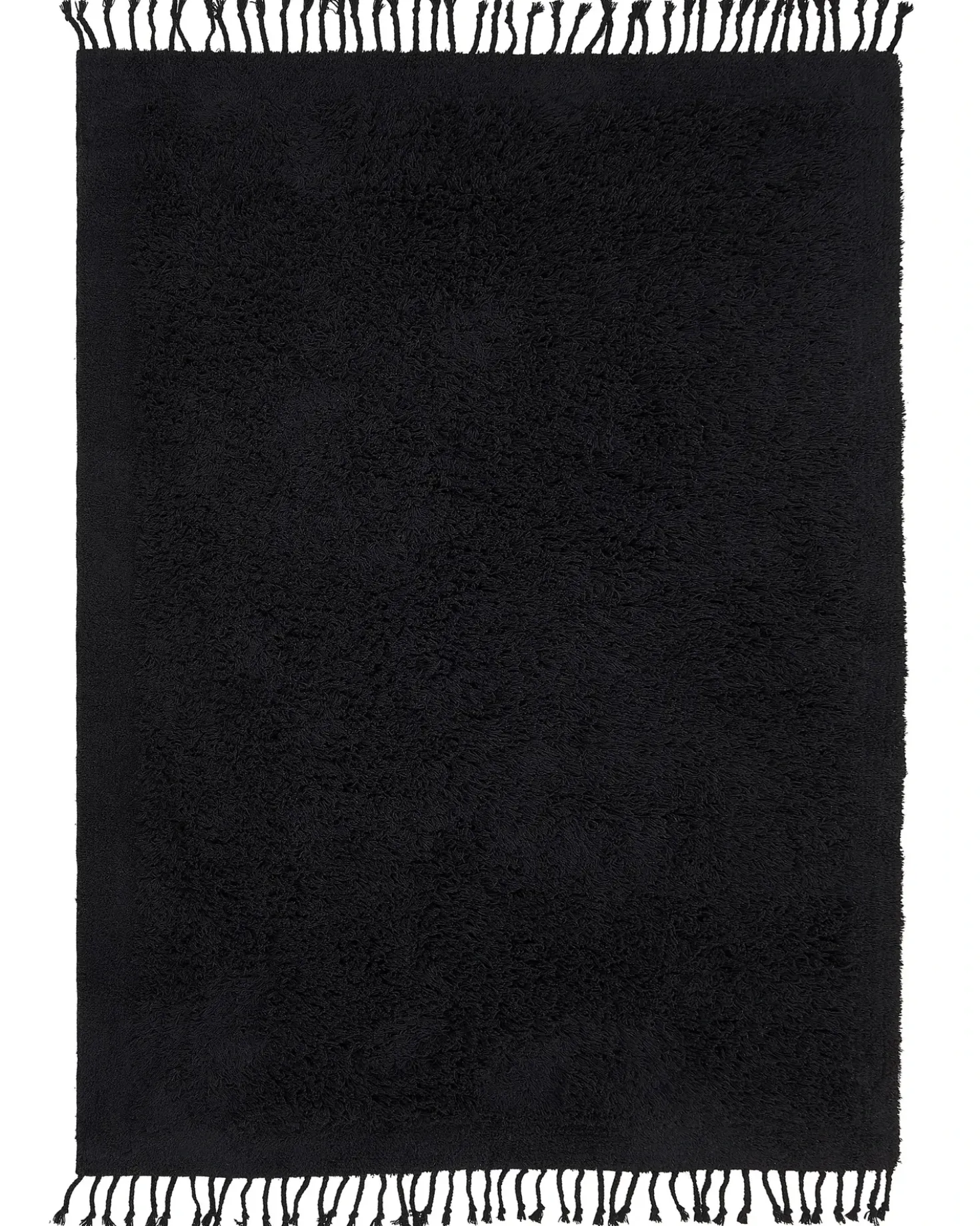 Tappeto BITLIS Nero 140 x 200 cm Cotone