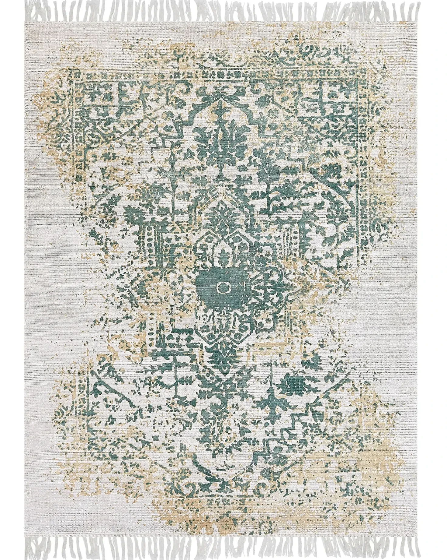 Tappeto BOYALI Beige chiaro 160 x 230 cm Viscosa