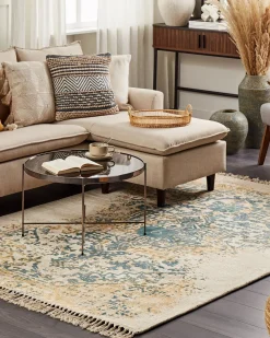 Tappeto BOYALI Verde scuro 140 x 200 cm Viscosa