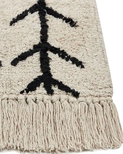 Tappeto BOZKIR Beige 160 x 230 cm Cotone