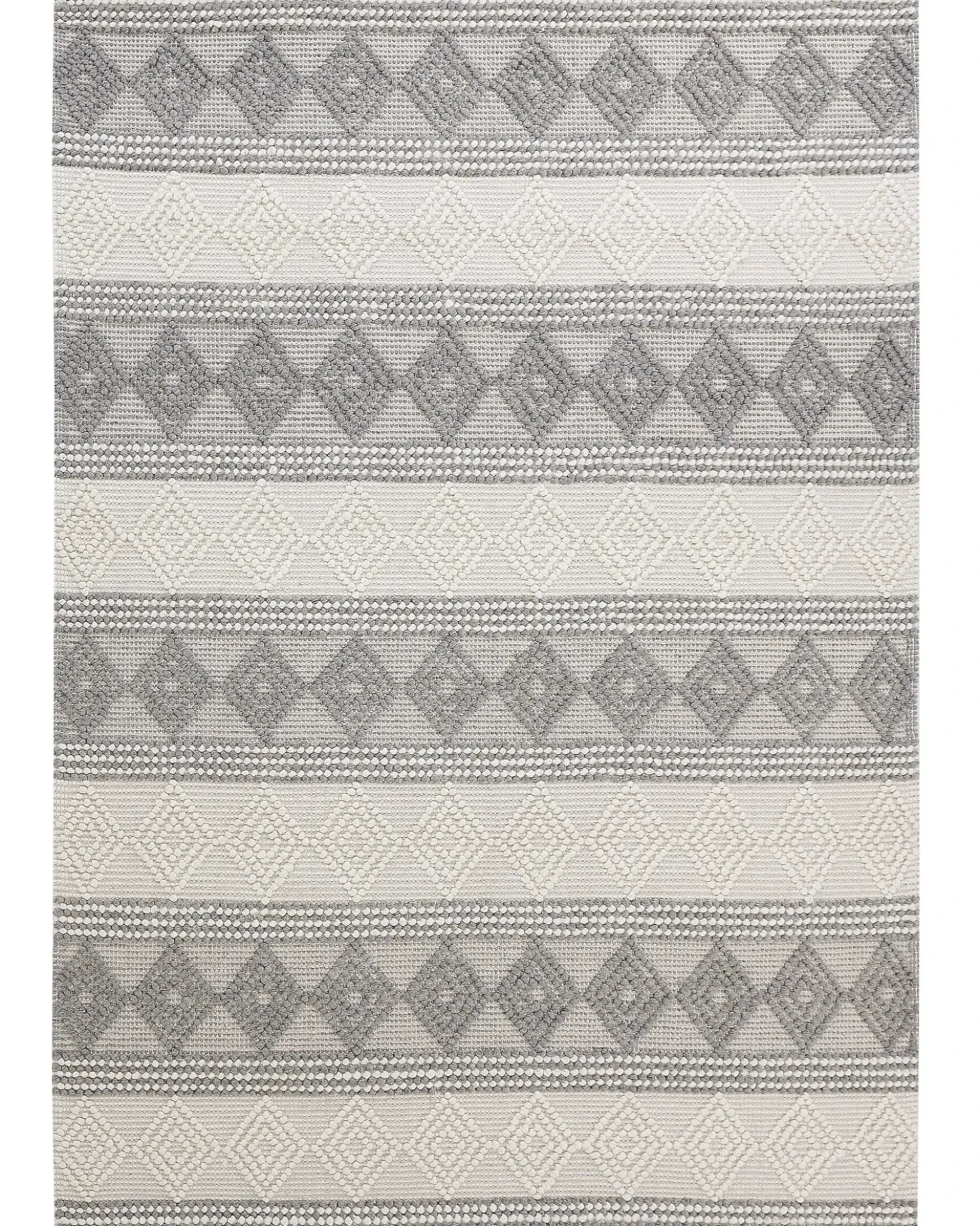Tappeto BOZOVA Beige chiaro 160 x 230 cm Lana