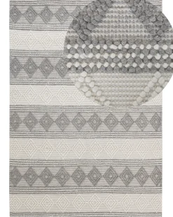 Tappeto BOZOVA Beige chiaro 160 x 230 cm Lana