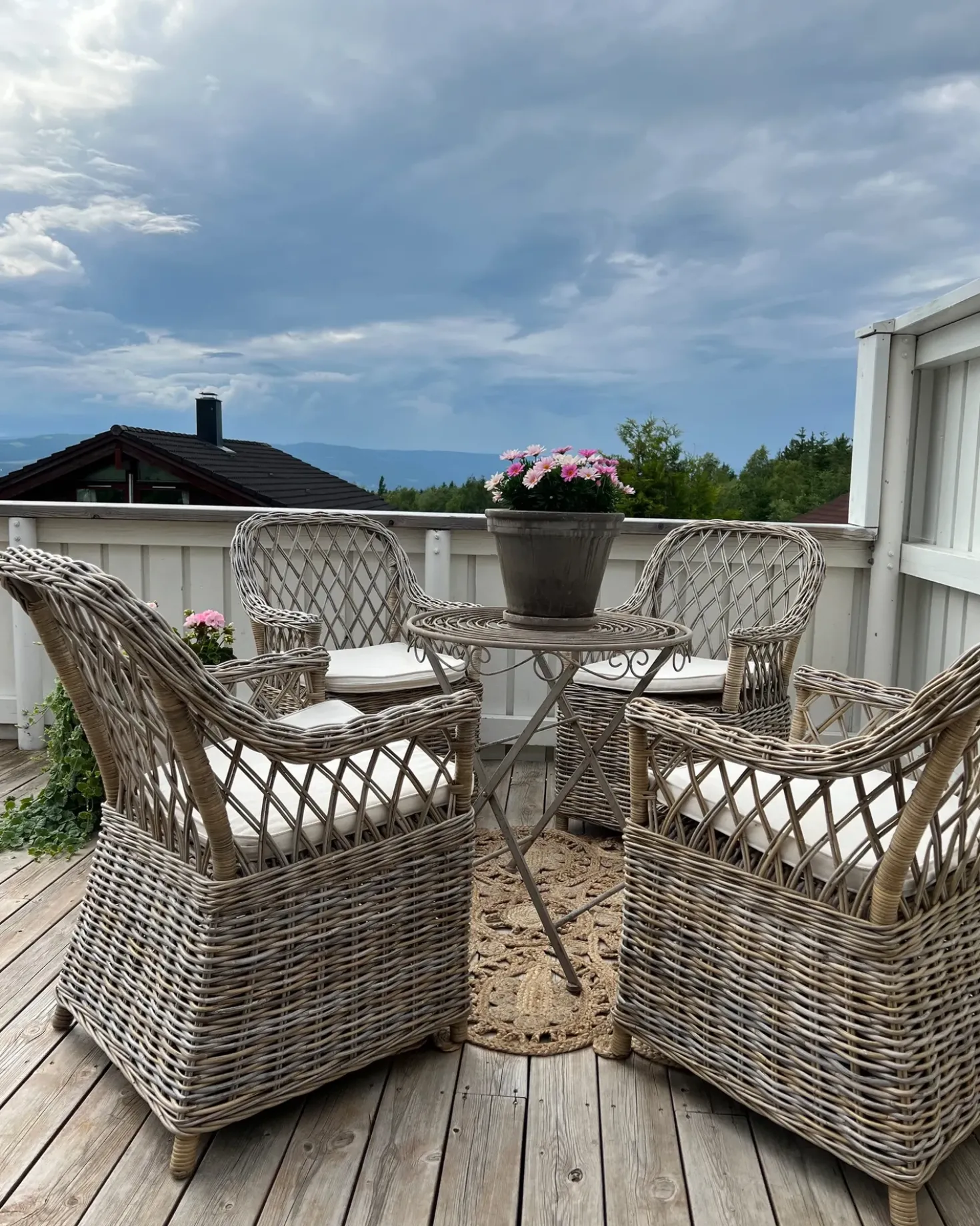 Tappeto BUCAK Beige ø 120 cm Iuta