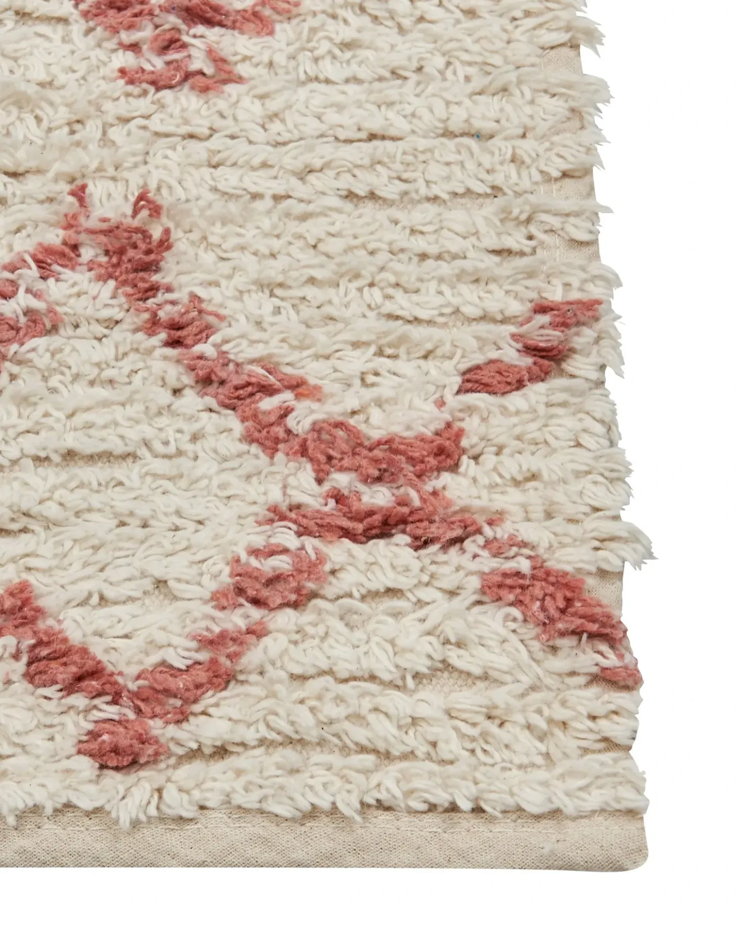 Tappeto BUXAR Beige 160 x 230 cm Cotone
