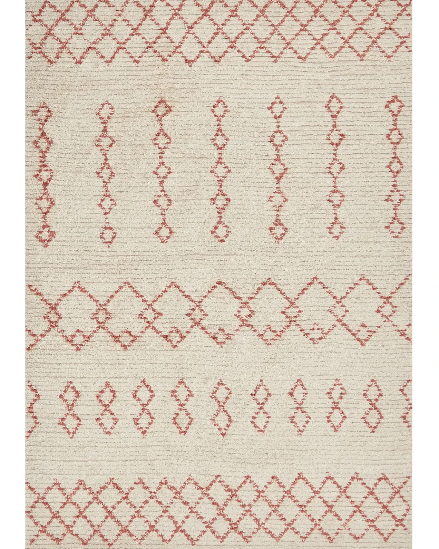 Tappeto BUXAR Beige 160 x 230 cm Cotone