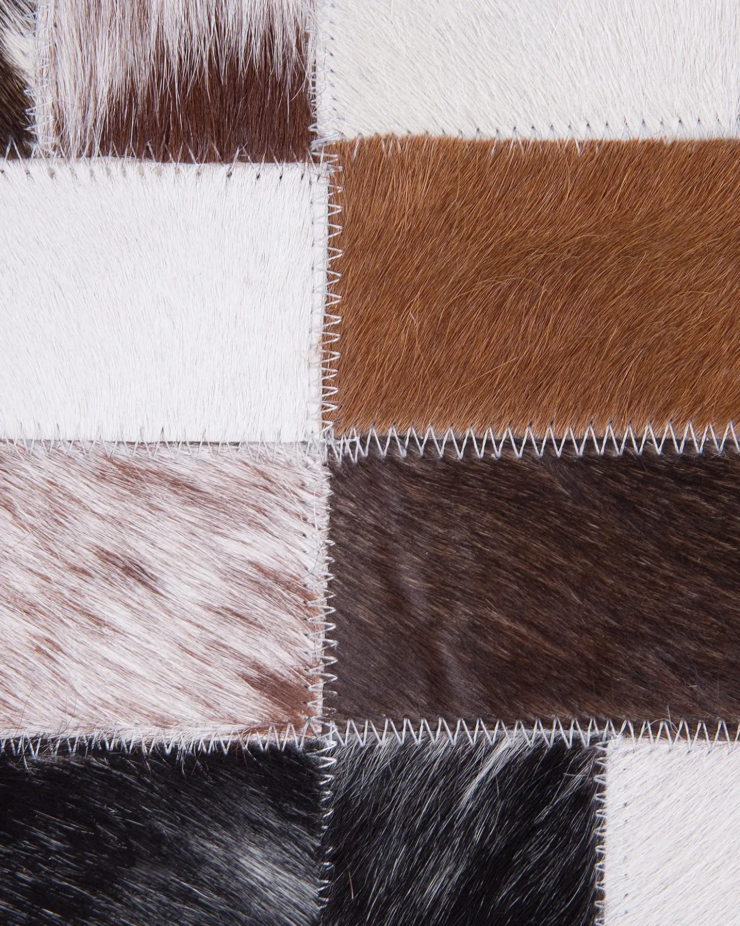 Tappeto CESME Multicolore 160 x 230 cm Pelle naturale
