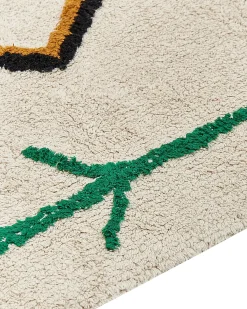 Tappeto CETMI Beige 160 x 230 cm Cotone
