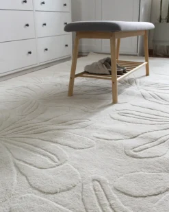 Tappeto CHENNAI Beige chiaro 200 x 300 cm Lana
