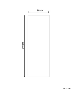 Tappeto CIVRIL Multicolore 80 x 240 cm