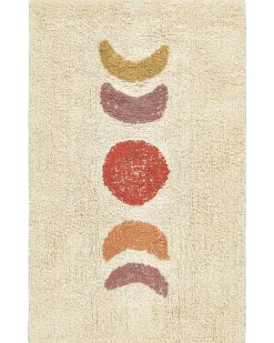 Tappeto da bagno ESME Beige 50 x 80 cm Cotone