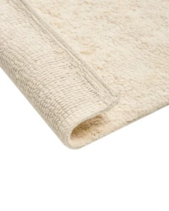 Tappeto da bagno GOELA Bianco sporco 60 x 90 cm Cotone