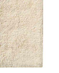 Tappeto da bagno GOELA Bianco sporco 60 x 90 cm Cotone