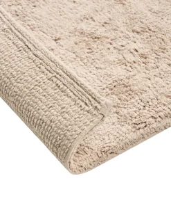 Tappeto da bagno GOELA Marrone chiaro 60 x 90 cm Cotone
