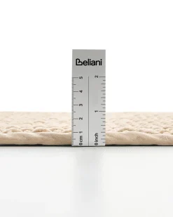 Tappeto da bagno KARAD Beige 60 x 90 cm Cotone