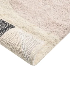 Tappeto da bagno SANOLI Beige 60 x 90 cm Cotone