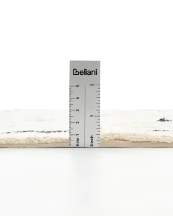 Tappeto da bagno UNTLA Beige chiaro 60 x 90 cm Cotone