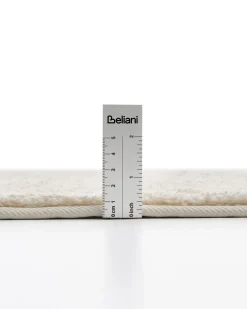 Tappeto da bagno URLANA Bianco sporco 60 x 90 cm Microfibra