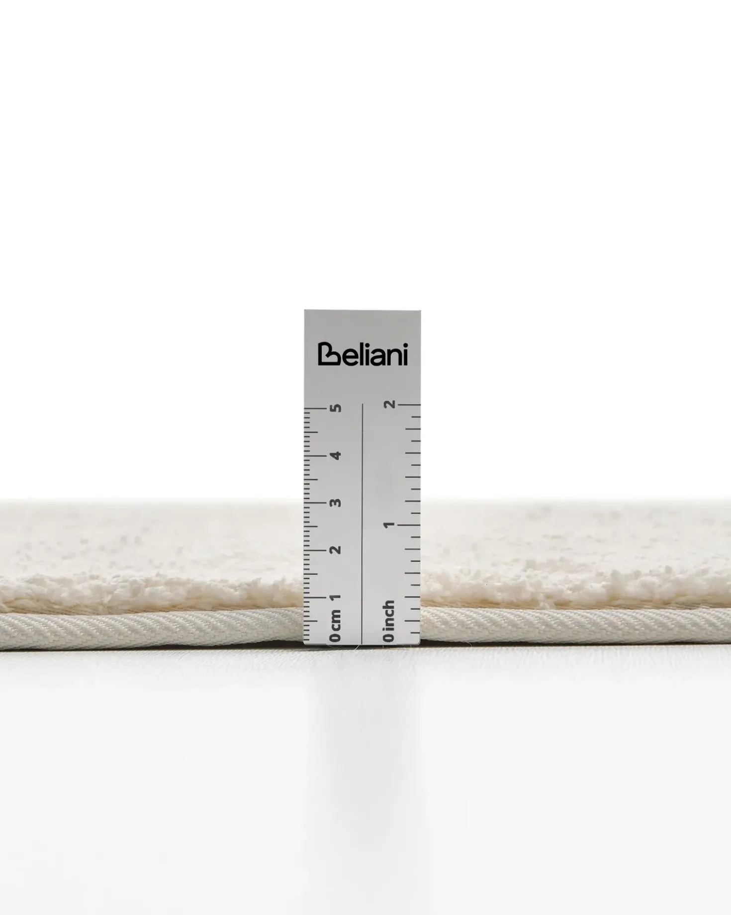 Tappeto da bagno URLANA Bianco sporco 60 x 90 cm Microfibra