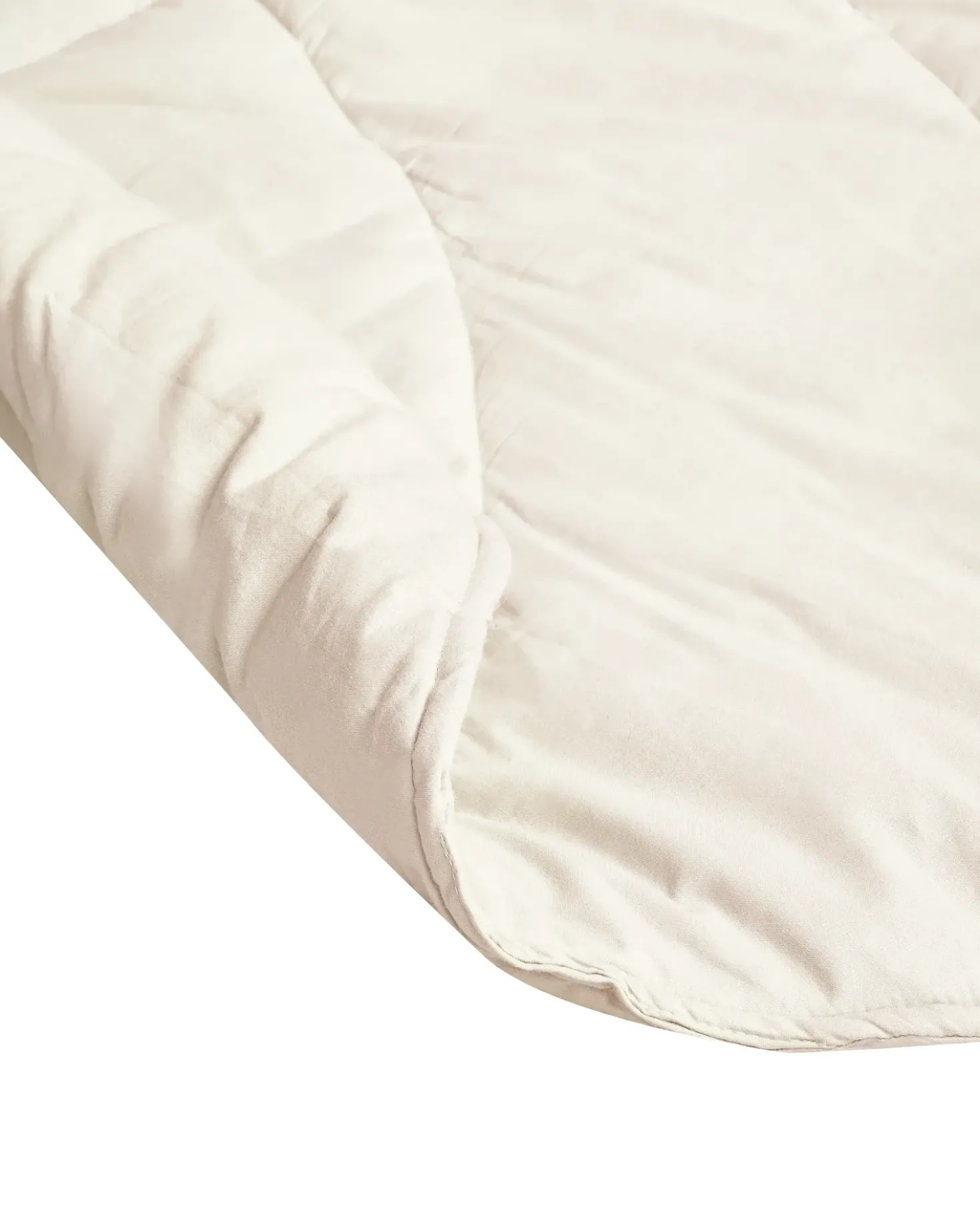 Tappeto da gioco per bambini HELIKON 110 x 110 cm Cotone Bianco sporco