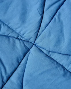 Tappeto da gioco per bambini ACADINE 110 x 110 cm Cotone Blu