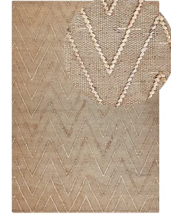 Tappeto DADAY Beige 160 x 230 cm Iuta