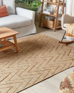Tappeto DADAY Beige 160 x 230 cm Iuta
