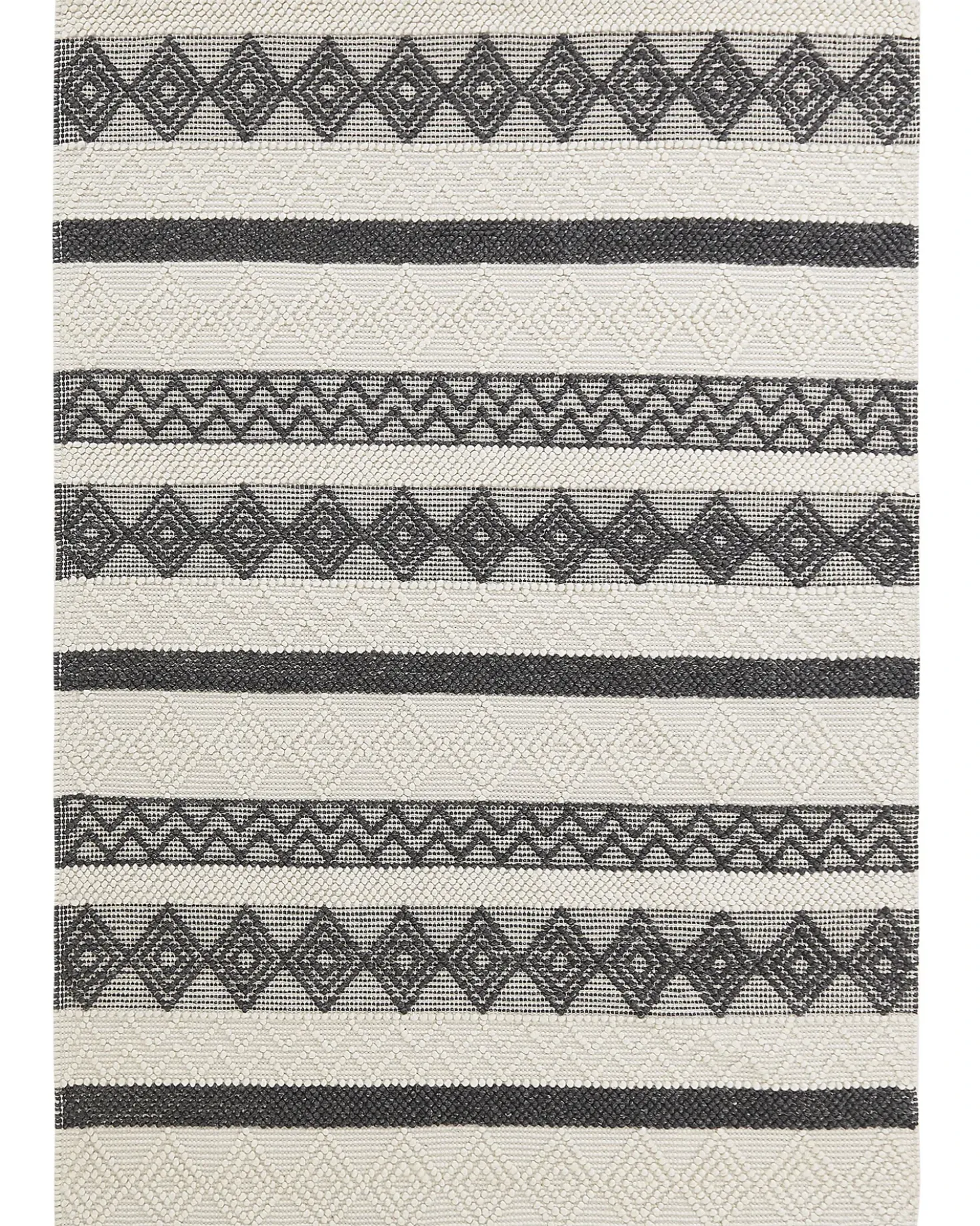 Tappeto DAVUTLAR Beige chiaro 160 x 230 cm Lana