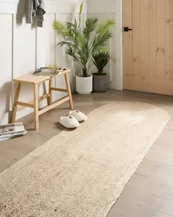 Tappeto DEMIRCI Beige 80 x 300 cm Iuta