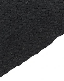 Tappeto DEMIRCI Nero 160 x 230 cm Iuta