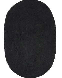 Tappeto DEMIRCI Nero 160 x 230 cm Iuta