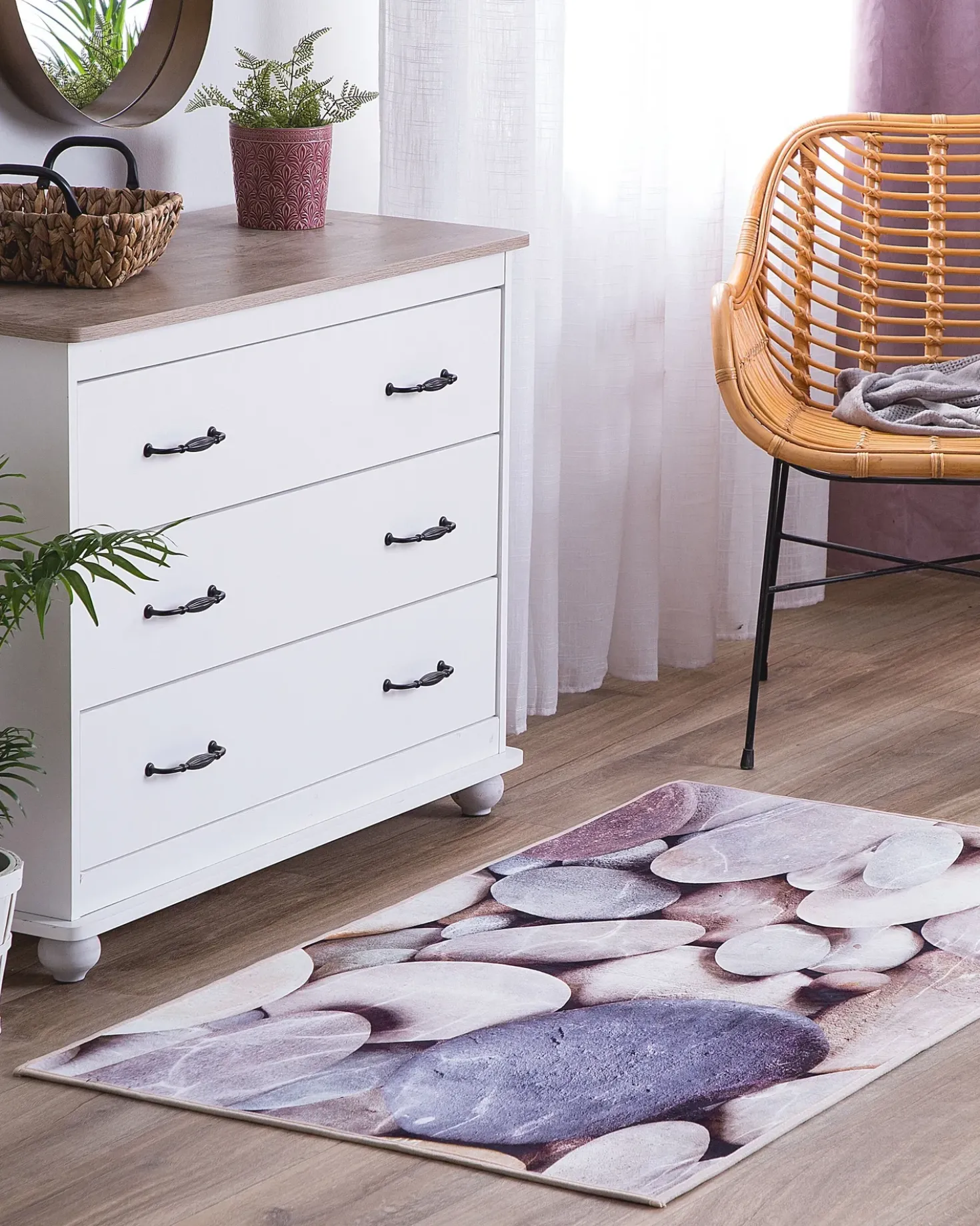 Tappeto DENIZLI Multicolore 80 x 150 cm