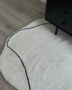 Tappeto DERA Beige 160 x 230 cm Viscosa