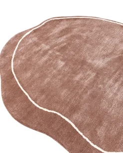 Tappeto DERA Marrone 160 x 230 cm Viscosa