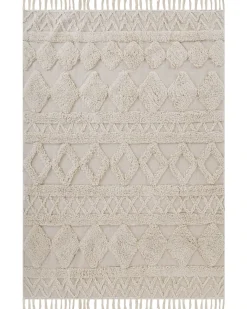 Tappeto DIDIM Beige 160 x 230 cm Cotone