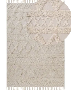 Tappeto DIDIM Beige 160 x 230 cm Cotone