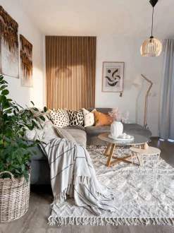 Tappeto DIDIM Beige 160 x 230 cm Cotone