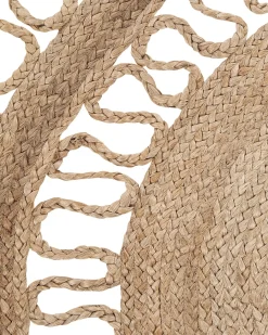 Tappeto DIKILI Beige ø 120 cm Iuta
