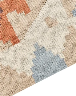 Tappeto DILIJAN Multicolore 80 x 300 cm Cotone Kilim