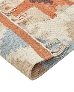 Tappeto DILIJAN Multicolore 160 x 230 cm Cotone Kilim
