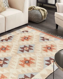 Tappeto DILIJAN Multicolore 160 x 230 cm Cotone Kilim