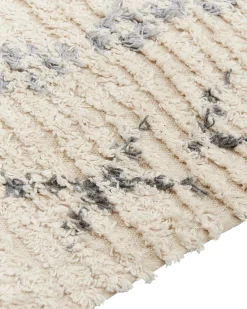 Tappeto DISPUR Beige 160 x 230 cm Cotone