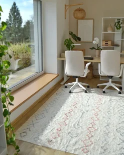 Tappeto DISPUR Beige 160 x 230 cm Cotone